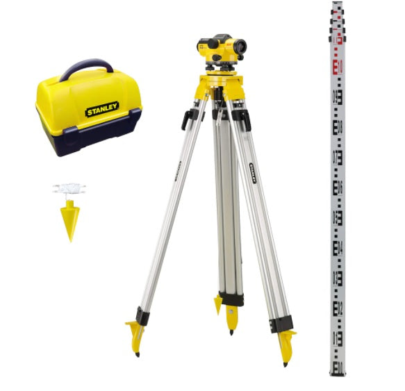 Stanley Lazer Optik Nivo Al 24 Gvp Kit