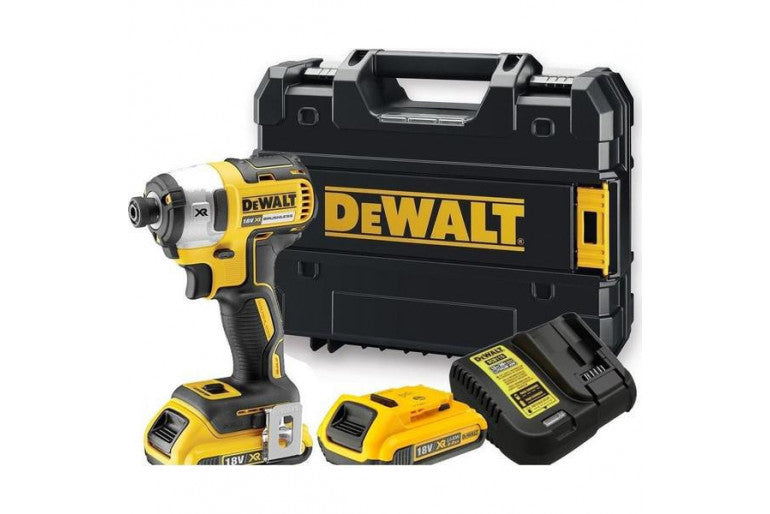 *Dewalt Kömürsüz Darbeli Tornavida 18V 2,0 Ah 205 Nm