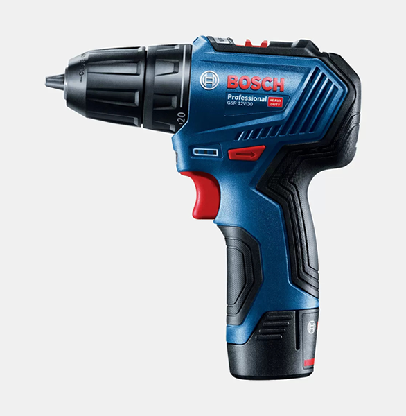 Bosch Gsr 12V-30 Akülü Delme Vidalama Makinası 12V 2Ah 17/30Nm