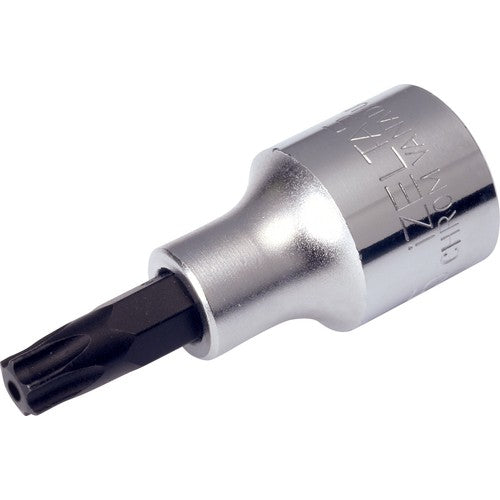 İzeltaş 1/4" Lokmalı Star Delikli Torx Uç Tr15