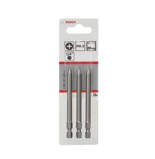 Bosch Bits Uç Yıldız Extra Hard Ph2 X 25Mm 3 Lü