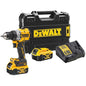 Dewalt DCD805P2T 18V 5.0 Li-Ion Kömürsüz Çift Akülü Darbeli Matkap