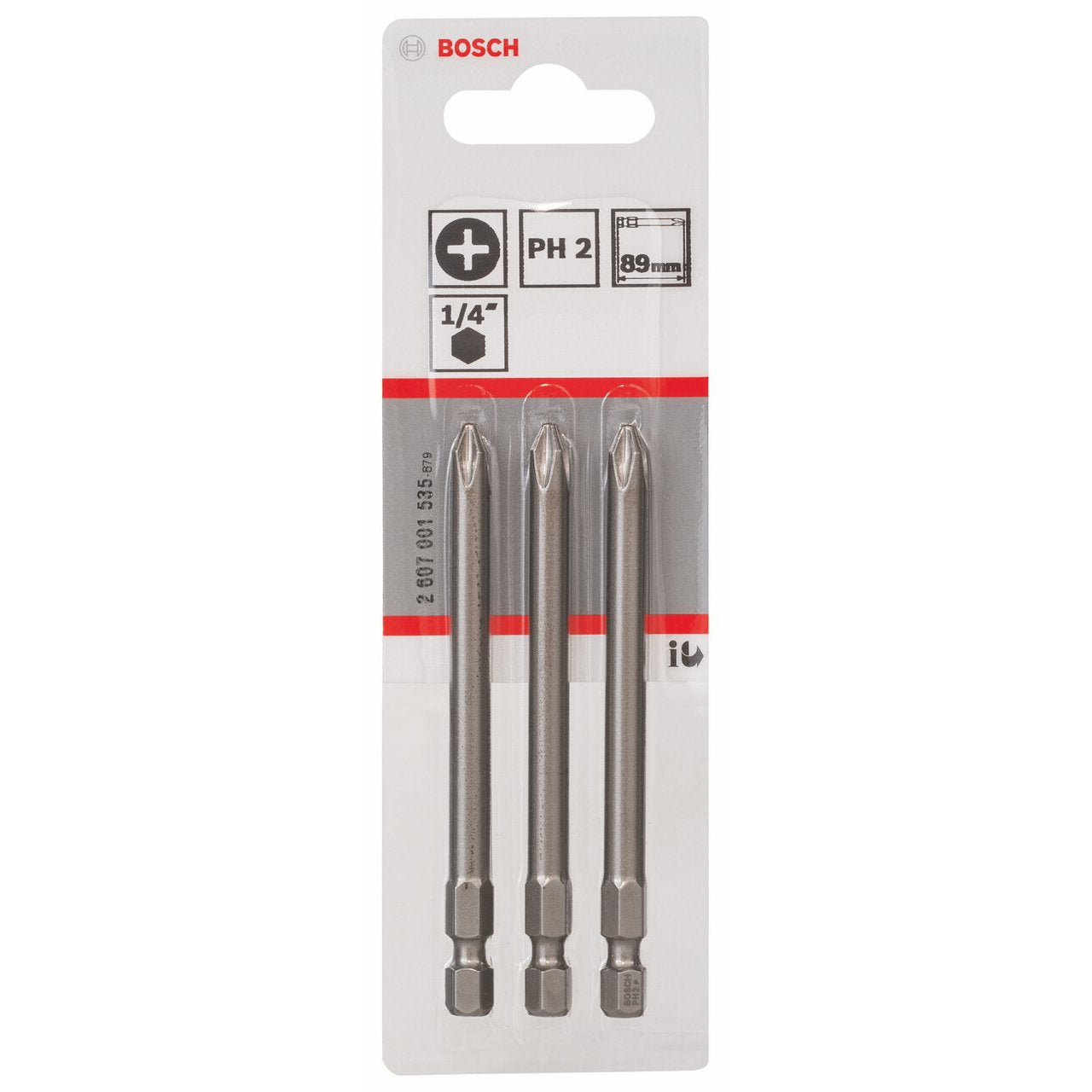 Bosch Bits Uç Yıldız Extra Hard Ph2 X 89Mm 3 Lü