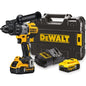 Dewalt DCD996P2-QW Kömürsüz Çift Akü Şarjlı Prof. Darbeli Matkap Li-Ion 18V 5,0Ah