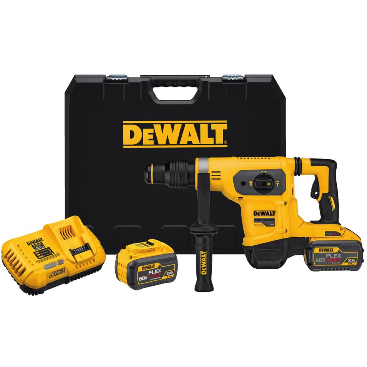 Dewalt DCH481X2-QW Kömürsüz Sds-Plus Kırıcı/Delici 40Mm 3 Mod 54V Flexvolt Li-Ion