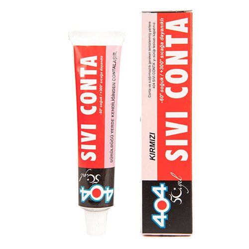 404 Sıvı Conta  80 Gr.Kırmızı