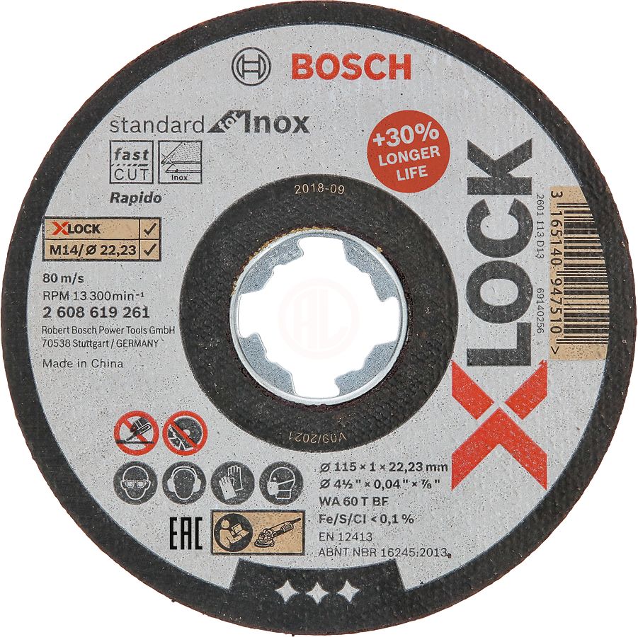 Bosch X-Lock Metal Kesme Disk 115X22,23X1 Mm