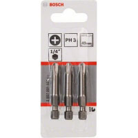 Bosch Bits Uç Yıldız Extra Hard Ph3 X 49Mm 3 Lü