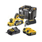 Dewalt DCP580P2-QW Kömürsüz Planya 18V 5Ah Li-Ion