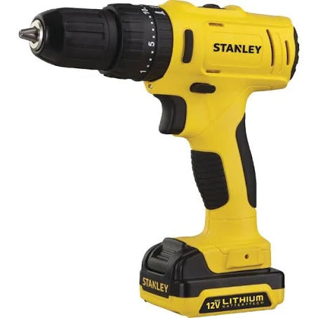 Stanley SCH121S2K-TR Darbeli Matkap Lion Şarjlı 10,8V/1,5Ah Çift Akü Taşıma Çantalı