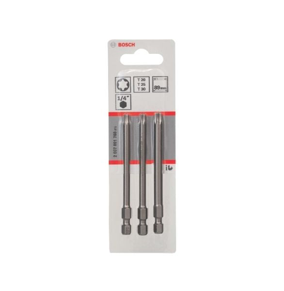 Bosch Bits Uç Yıldız Extra Hard Pz3 X 89 Mm 3' Lü