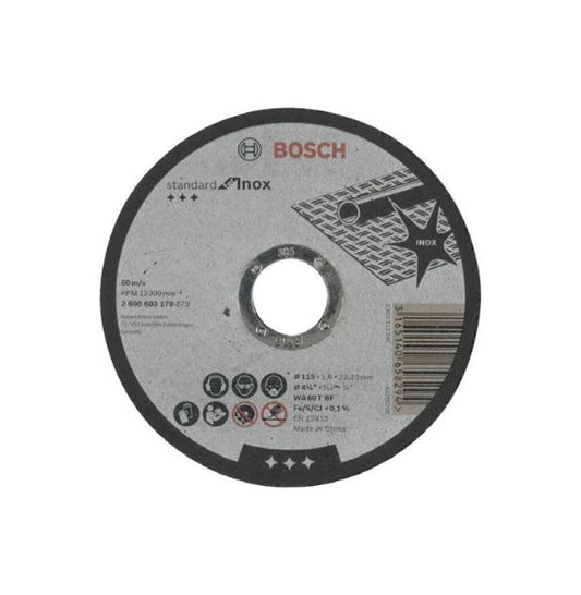 Bosch Standard for Inox Kesici Disk 115*1,6 Mm