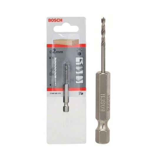 Bosch Hex Şaftlı Ahşap Matkap Ucu 2*62 Mm