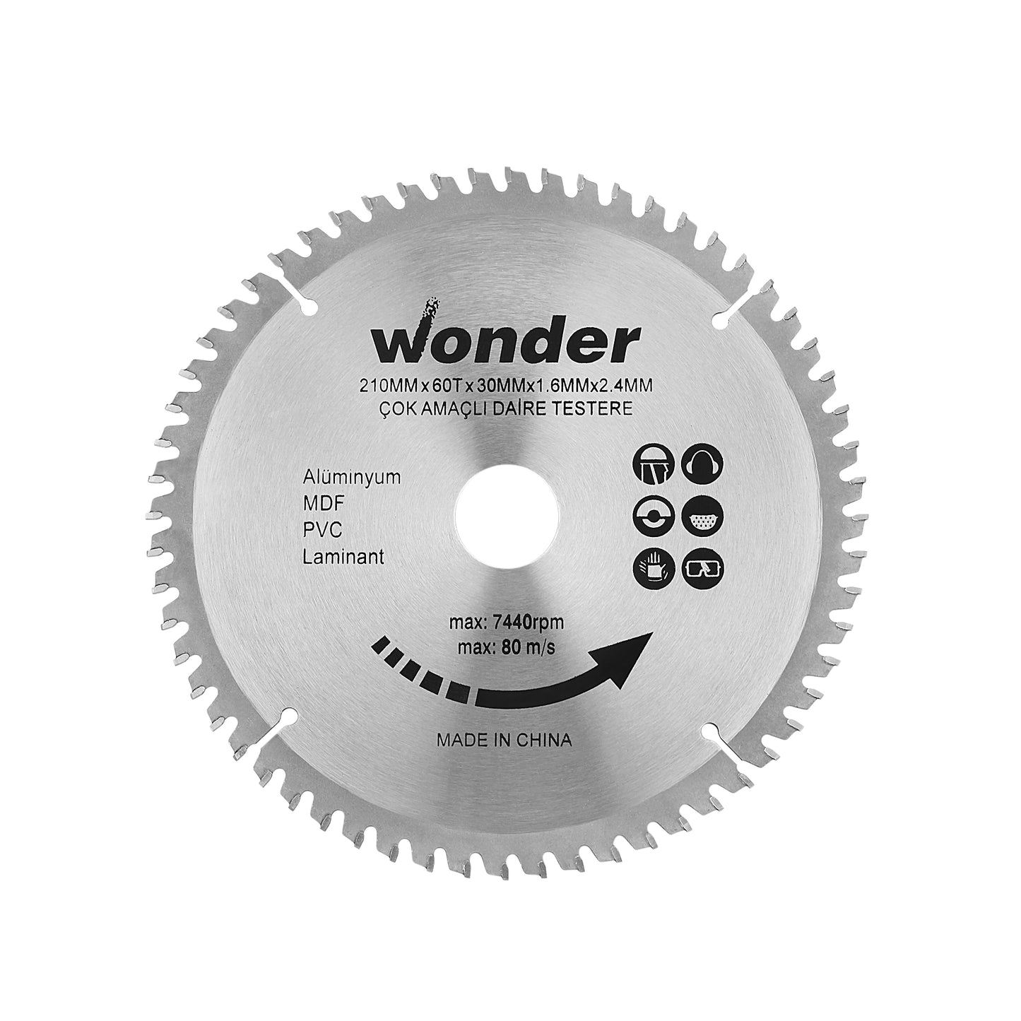 Wonder Çok Amaçlı Testere 210T*60*30