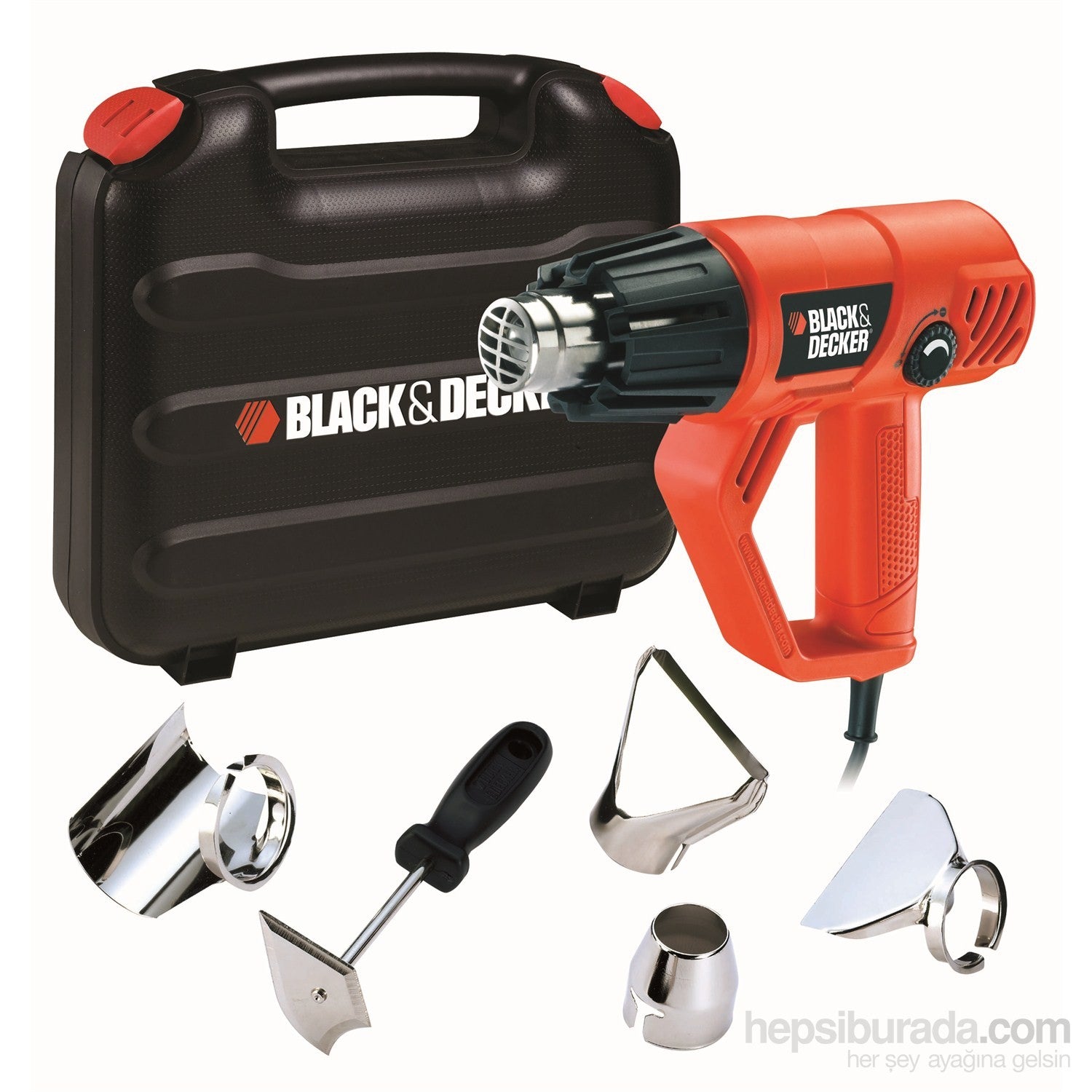 Black+Decker KX2001K-XK Sıcak Hava Tabancası 2000W