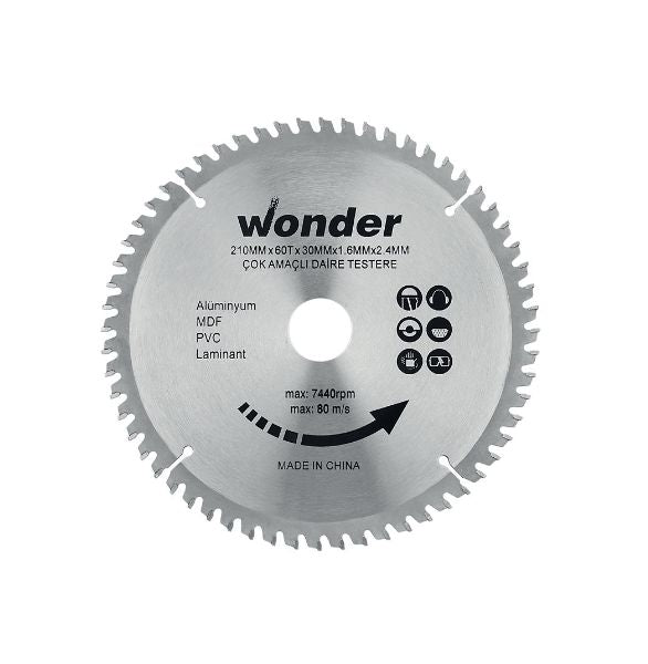 Wonder Çok Amaçlı  Testere 250*80*30