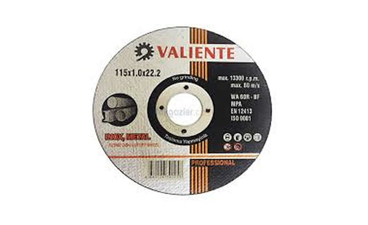 Valiente Metal İnox Kesici 115X1-22.23