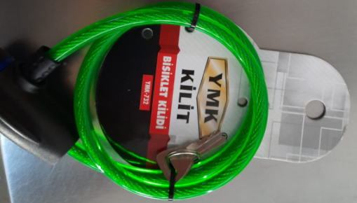 Ymk Bisiklet Kilidi 732 Boy 65 Cm Çap 8 Mm