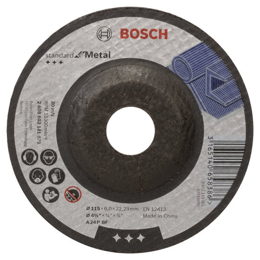 Bosch Standard for Metal Kesici Disk 115*6,0 Mm