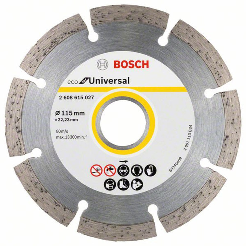 Bosch Elmas Kesme Disk 9+1 Eco For Universal 115 Mm