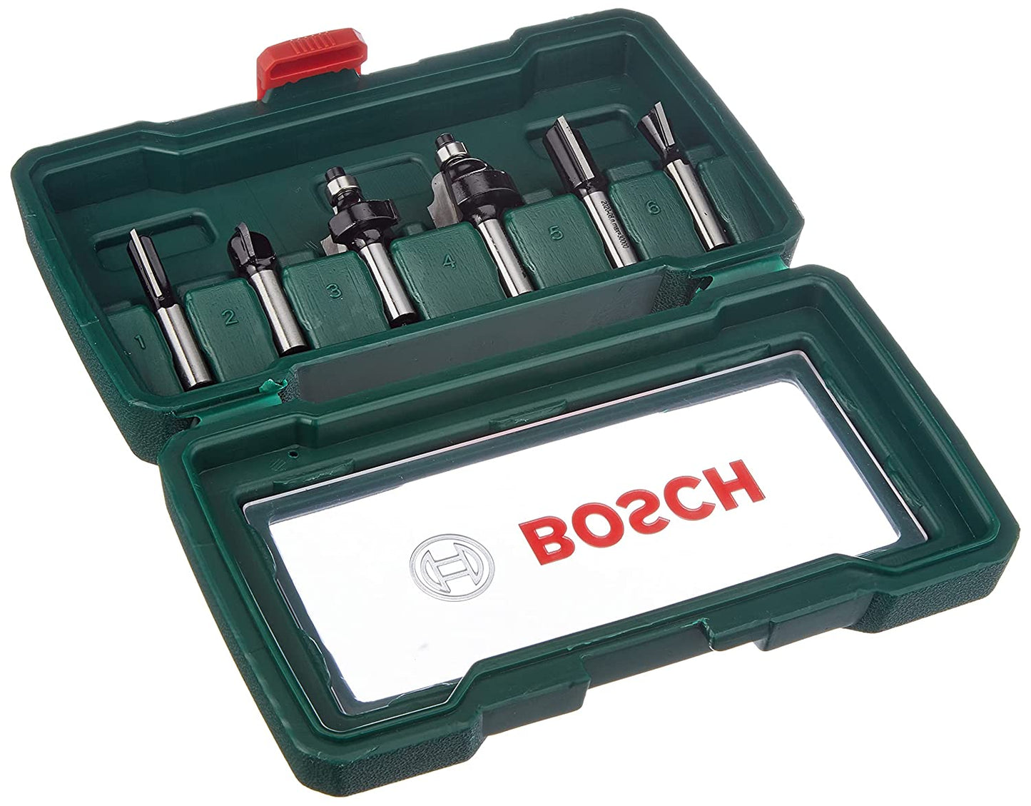 Bosch Diy Freze Seti 6'Lı 8 Mm Şaftlı