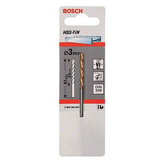 Bosch Hss-Tin Metal Matkap Ucu 3,5Mm