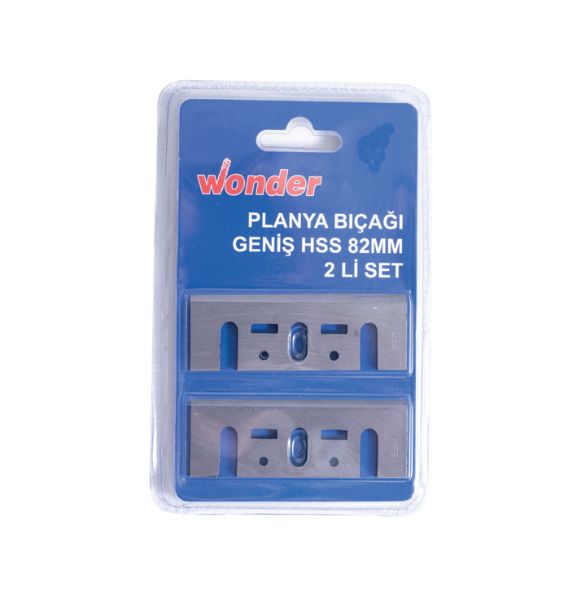 Wonder Planya Bıçağı Geniş Hss Geniş 82Mm 2 Li Set