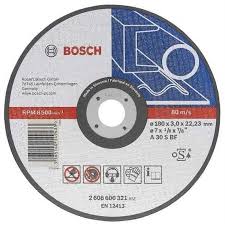 Bosch Metal Kesme Disk Düz  180X22,23X3,0 Mm