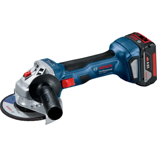 Bosch Gws 180-Li Akülü Taşlama 125 mm 2 Akü 4 Ah