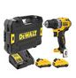 Dewalt DCD701D2-QW Kömürsüz Kompakt Darbeli Matkap 12V 2,0Ah